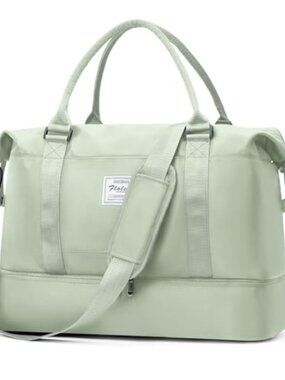 Large Travel Duffel Gym Tote Weekender Waterproof Carry On with Shoe